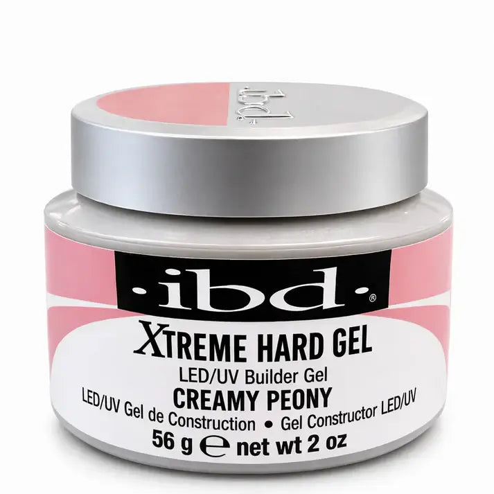 IBD Xtreme Hard Gel LED/UV Builder Gel - Creamy Peony 2oz #23621-18