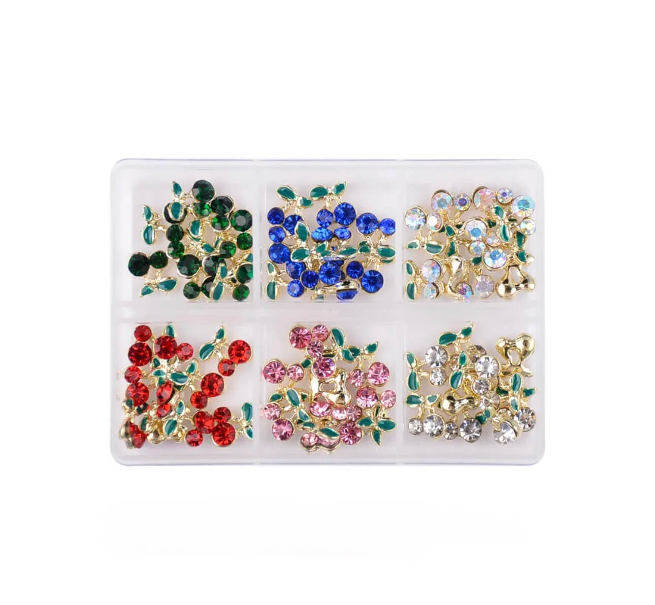 Cherry Nail Charm 60pcs Mix Color - Premier Nail Supply 