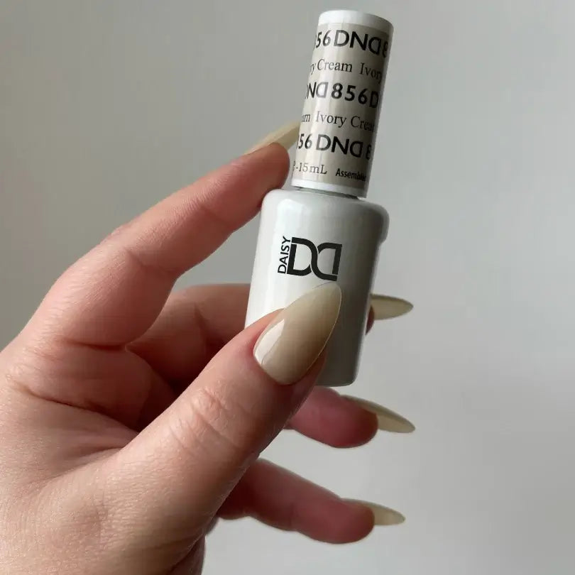 DND- Single Gel Polish Ivory Cream #856