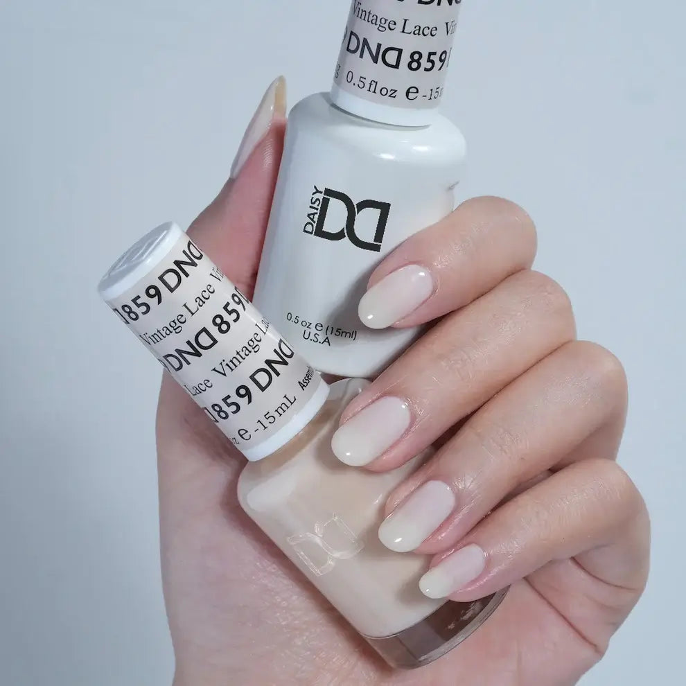 DND- Single Gel Polish Vintage Lace #859