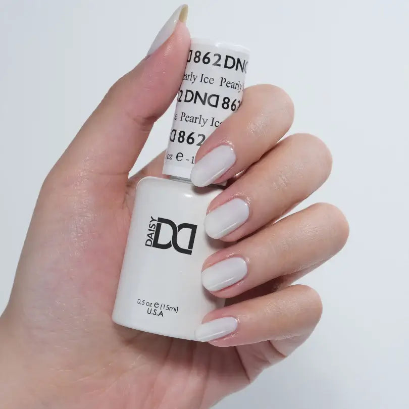 DND- Single Gel Polish Pearly Ice #862