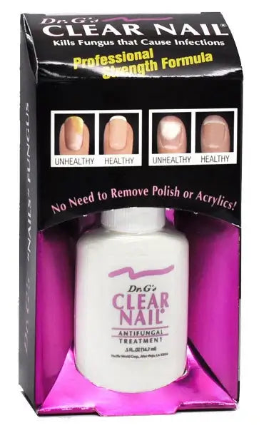 Dr. G's Clear Nail It kills fungus 0.5 oz