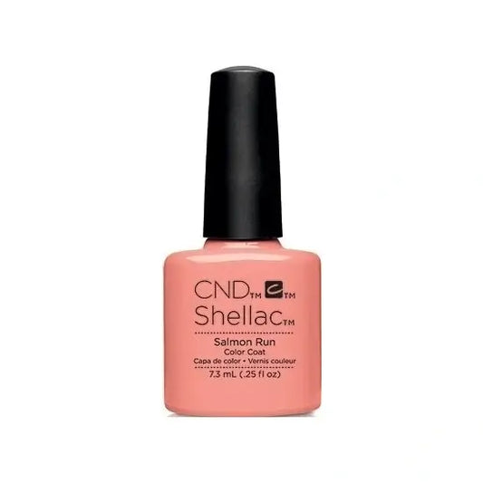 CND Shellac Gel Salmon Run, 0.5 .fl oz