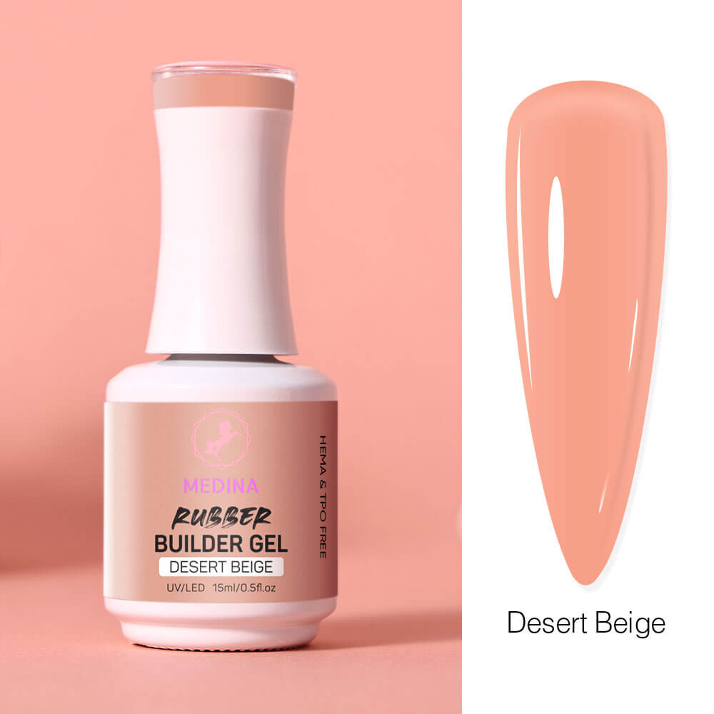 Medina- Rubber Builder Gel Light Desert Beige 15ml