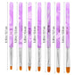 7pcs Acrylic Nail Art Brush Set - Premier Nail Supply 