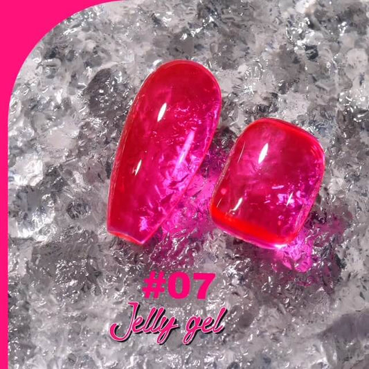 Medina - Jelly Gel Polish Cherry Pink 15ml