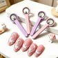 Nail Cat Eye Magnet Round Circle 1pcs