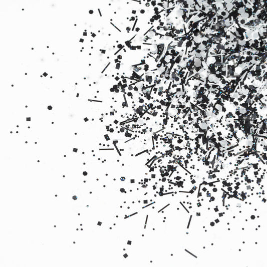 Lechat Black & White Glitter - Premier Nail Supply