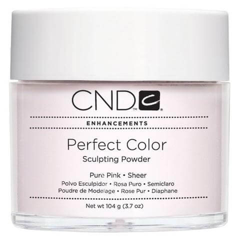 CND Enhancements Sculpting Powder Pure Pink Sheer - Premier Nail Supply 