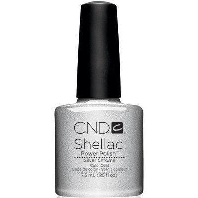 CND Shellac - Silver chrome