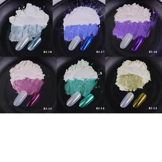 MN Beauty Chrome Pearl Pigment Powder 5 gram - Premier Nail Supply 