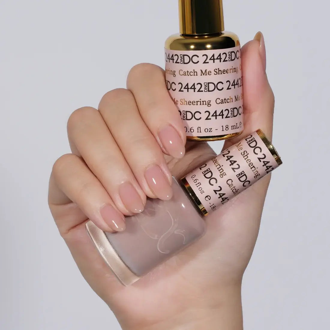 DND- DC Single Gel Polish Catch Me Sheering #2442