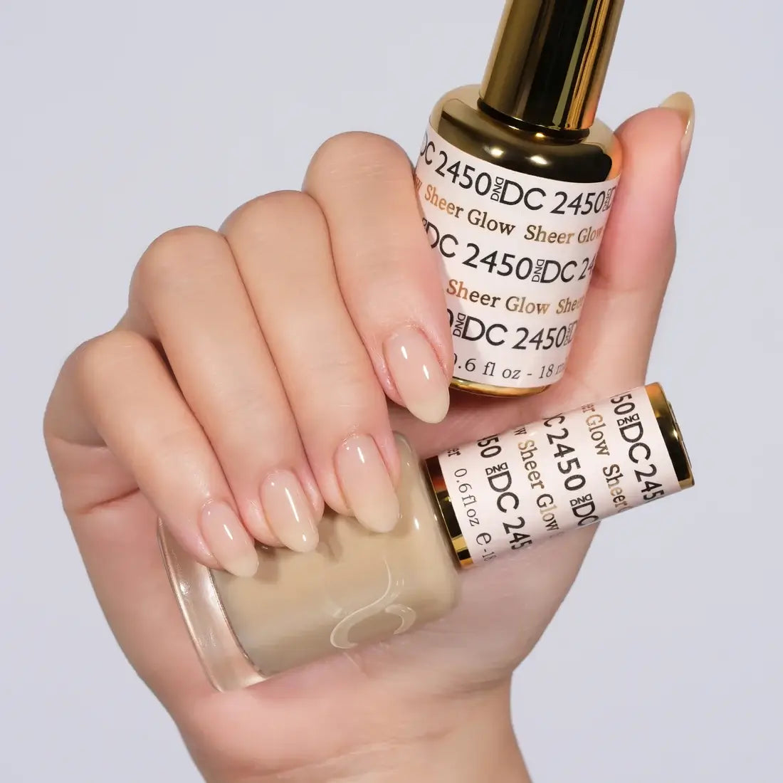 DND- DC Single Gel Polish Sheer Glow #2450