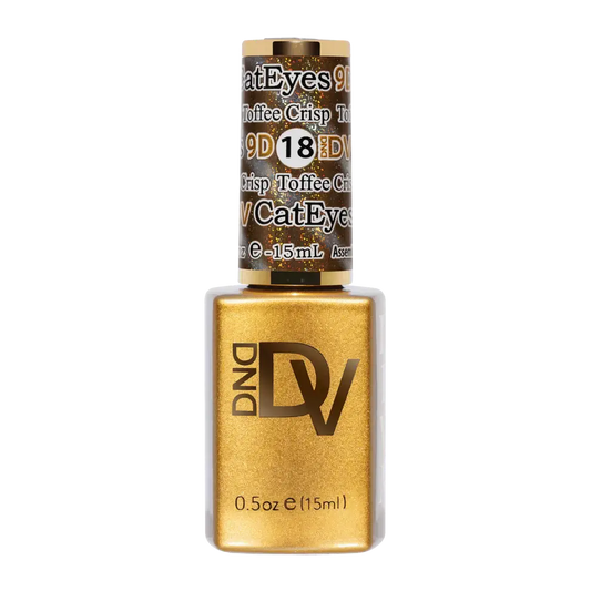 DND-DIVA 9D Cat Eye Candy #18 - Toffee Crisp