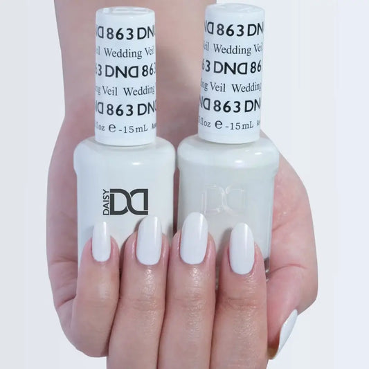 DND- Single Gel Polish Wedding Veil #863