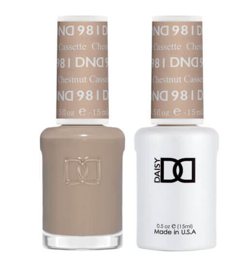 DND Gel & Lacquer Chestnut Cassette #981