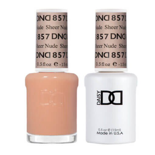 DND Gelcolor - Sheer Nude #857 - Premier Nail Supply 