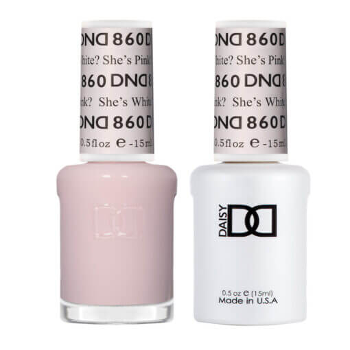 DND Gelcolor - She’s White? She’s Pink? #860 - Premier Nail Supply 