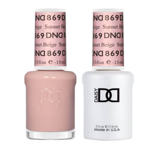 DND Gelcolor - Sunset Beige #869 - Premier Nail Supply 