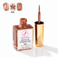 Medina 6-Color Marble Nail Art Ink Set | Metallic Blooming Ink