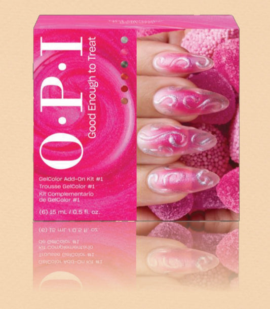 OPI GelColor Intelli-Gel Set - Good Enough To Treat  Add-On Kit #1 Collection