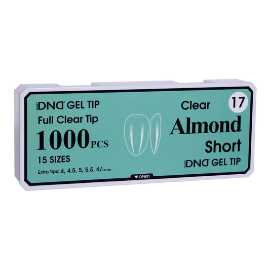 DND Soft Gel Tips - Almond Short #17