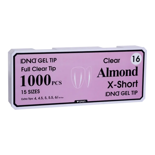 DND Soft Gel Tips - Almond X-Short #16