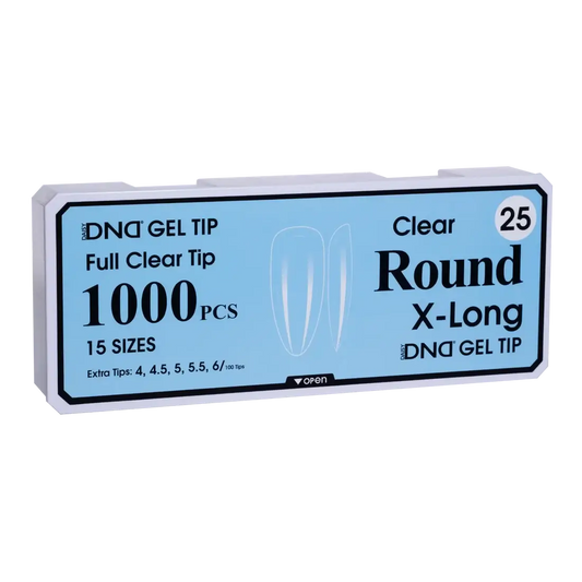 DND Soft Gel Tips - Round X-Long #25