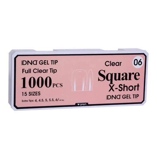 DND Soft Gel Tips - Square X-Short #06