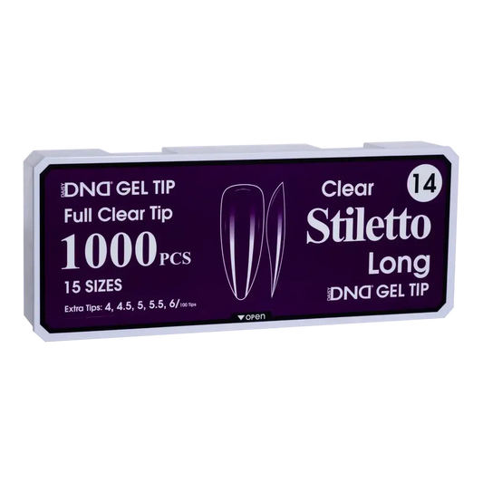 DND Soft Gel Tips - Stiletto Long #14