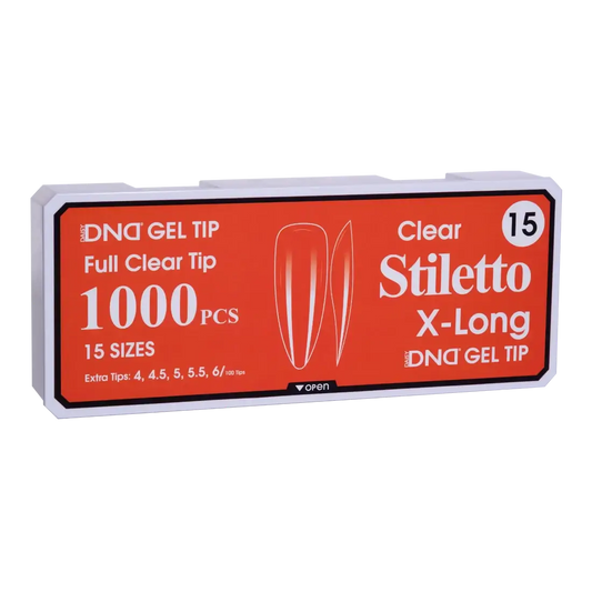 DND Soft Gel Tips - Stiletto X-Long #15