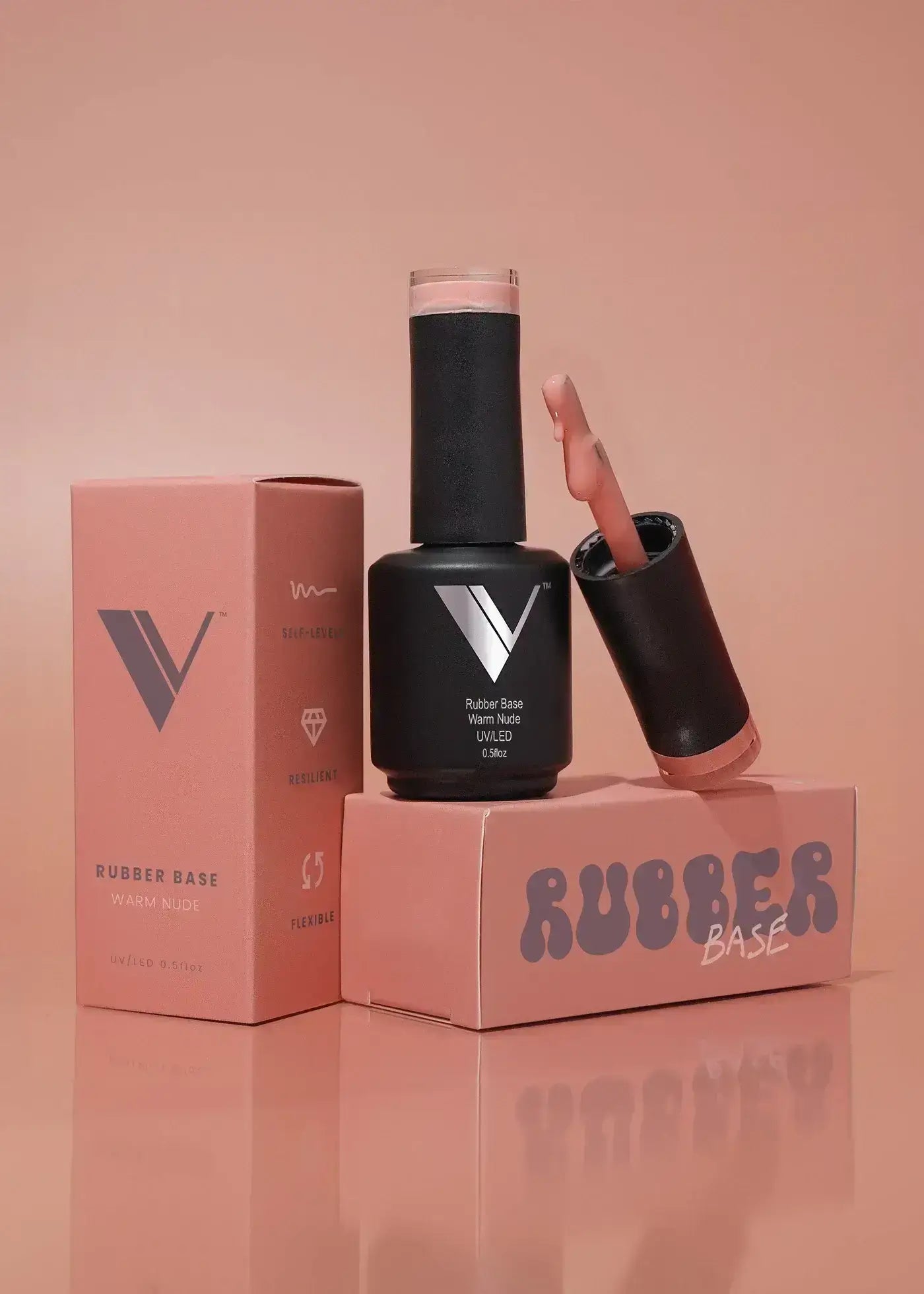 VALENTINO RUBBER BASE - WARM NUDE - Premier Nail Supply 