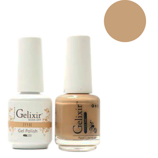 Gelixir Gel Polish & Nail Lacquer Duo - #113 - Premier Nail Supply 