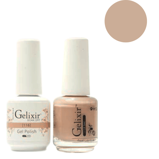 Gelixir Gel Polish & Nail Lacquer Duo - #116 - Premier Nail Supply 