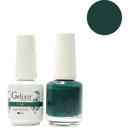 Gelixir Gel Polish & Nail Lacquer Duo - #118 - Premier Nail Supply 