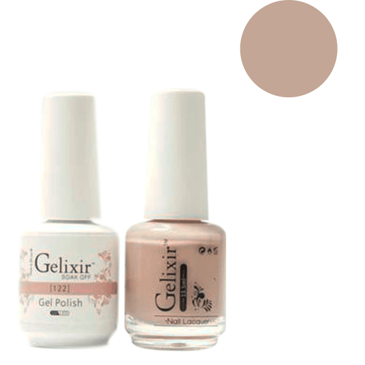 Gelixir Gel Polish & Nail Lacquer Duo - #122 - Premier Nail Supply 