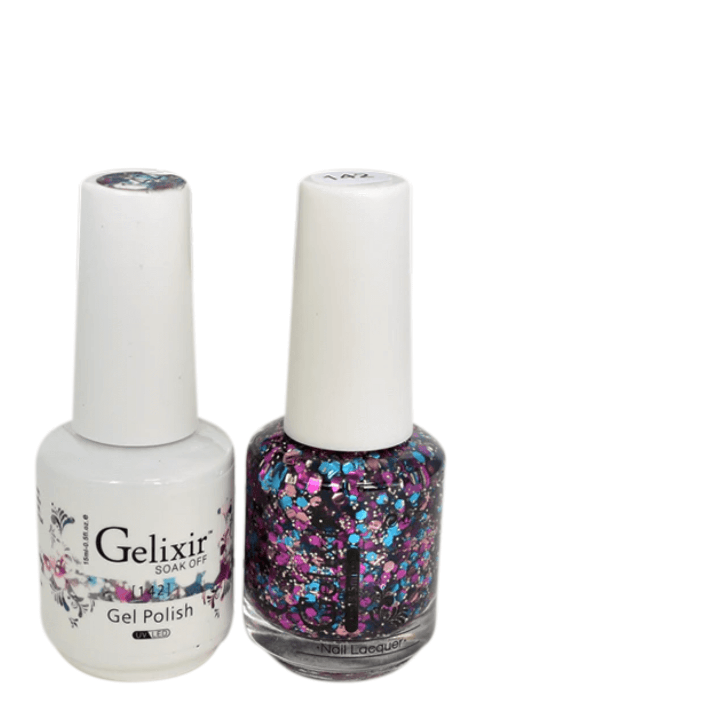 Gelixir Gel Polish & Nail Lacquer Duo - #142 - Premier Nail Supply 