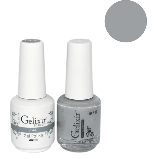 Gelixir Gel Polish & Nail Lacquer Duo - #144 - Premier Nail Supply 