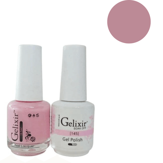 Gelixir Gel Polish & Nail Lacquer Duo - #145 - Premier Nail Supply 