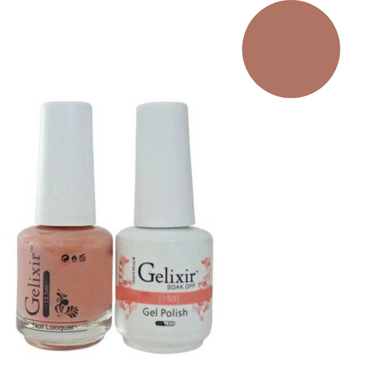 Gelixir Gel Polish & Nail Lacquer Duo - #150 - Premier Nail Supply 