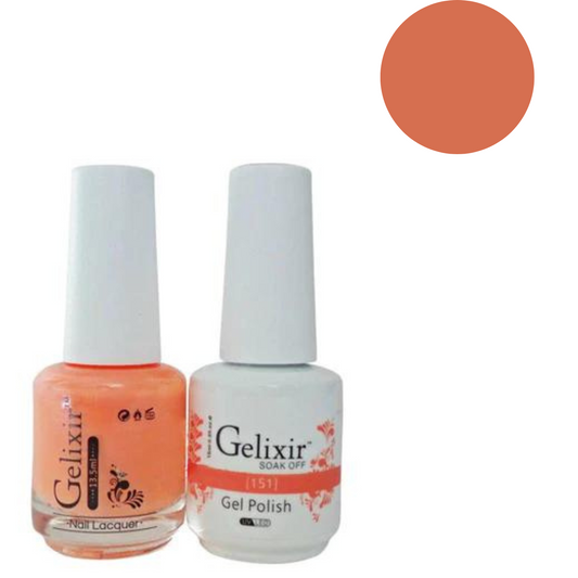 Gelixir Gel Polish & Nail Lacquer Duo - #151 - Premier Nail Supply 