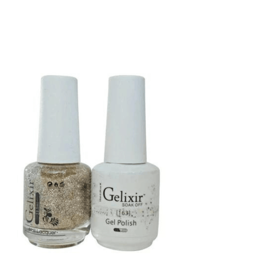 Gelixir Gel Polish & Nail Lacquer Duo - #163 - Premier Nail Supply 
