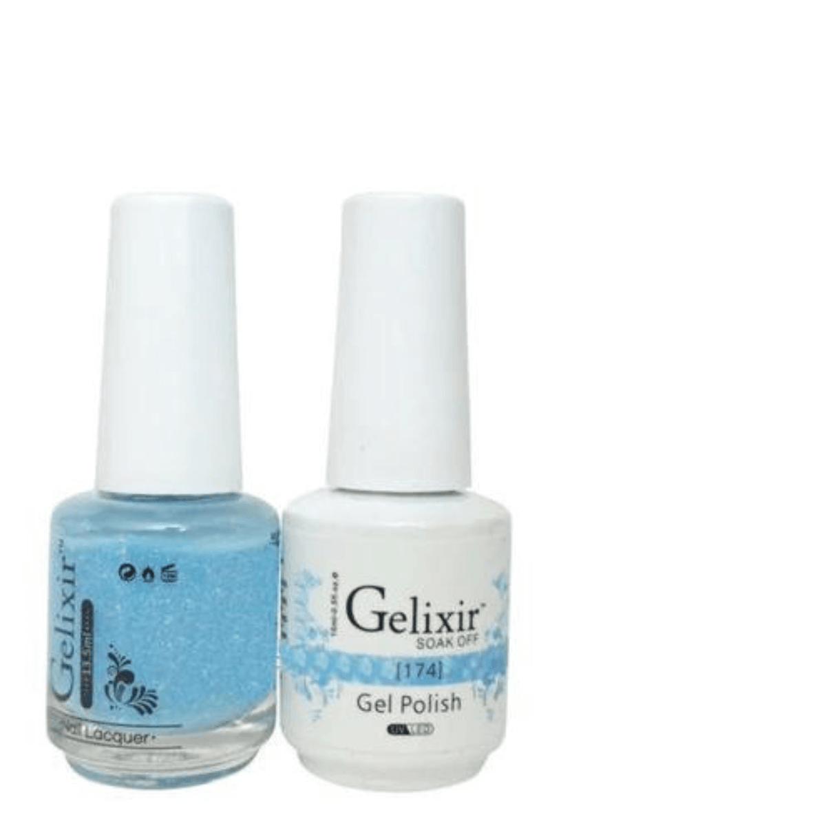Gelixir Primer Gelixir Gel Polish & Nail Lacquer Duo - #174,PNS