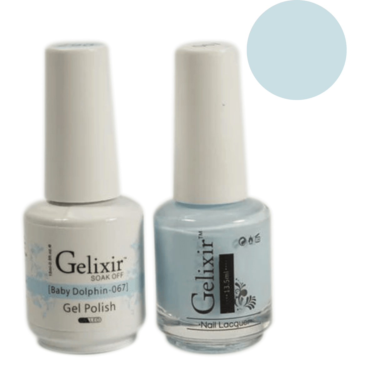 Gelixir 146 Gelixir Gel Polish & Nail Lacquer Duo Baby Dolphin - #067,PNS