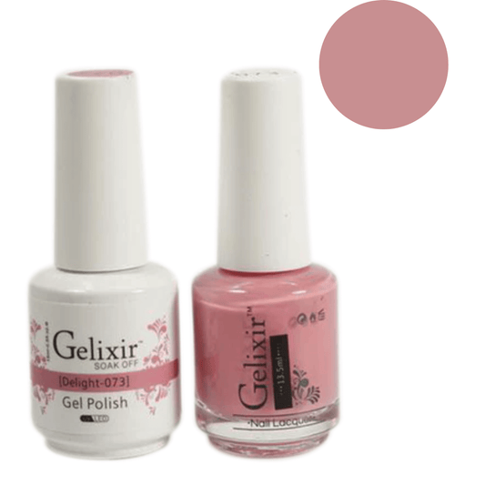 Gelixir Gel Polish & Nail Lacquer Duo Delight - #73 - Premier Nail Supply 