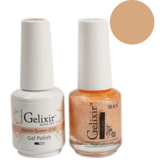 Gelixir Gel Polish & Nail Lacquer Duo Noble Queen - #38 - Premier Nail Supply 