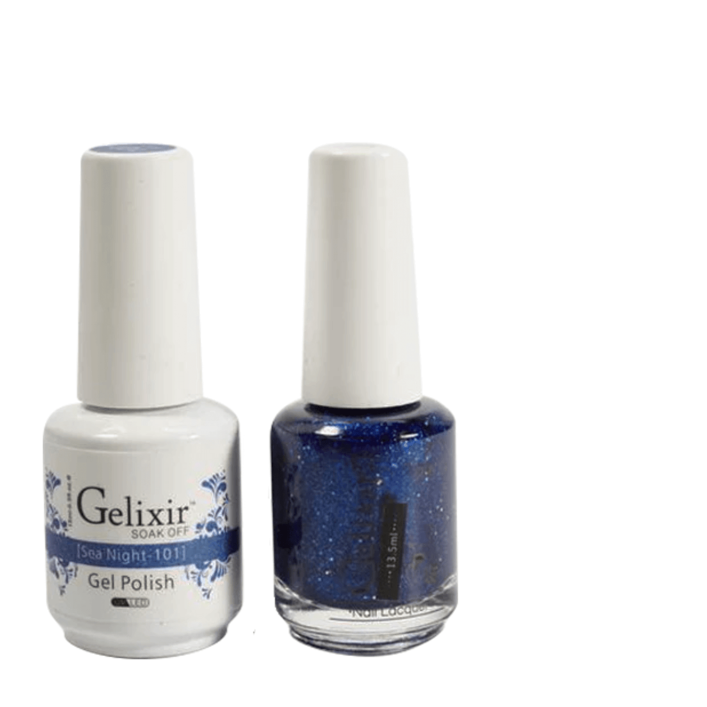 Gelixir Gel Polish & Nail Lacquer Duo Sea Night  - #101 - Premier Nail Supply 