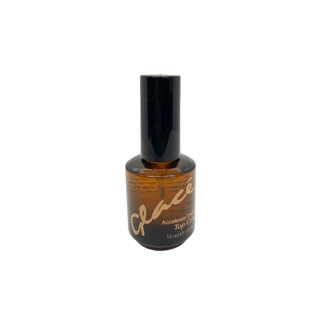 Glace Topcoat Drying Fast 0.5 oz - Premier Nail Supply 