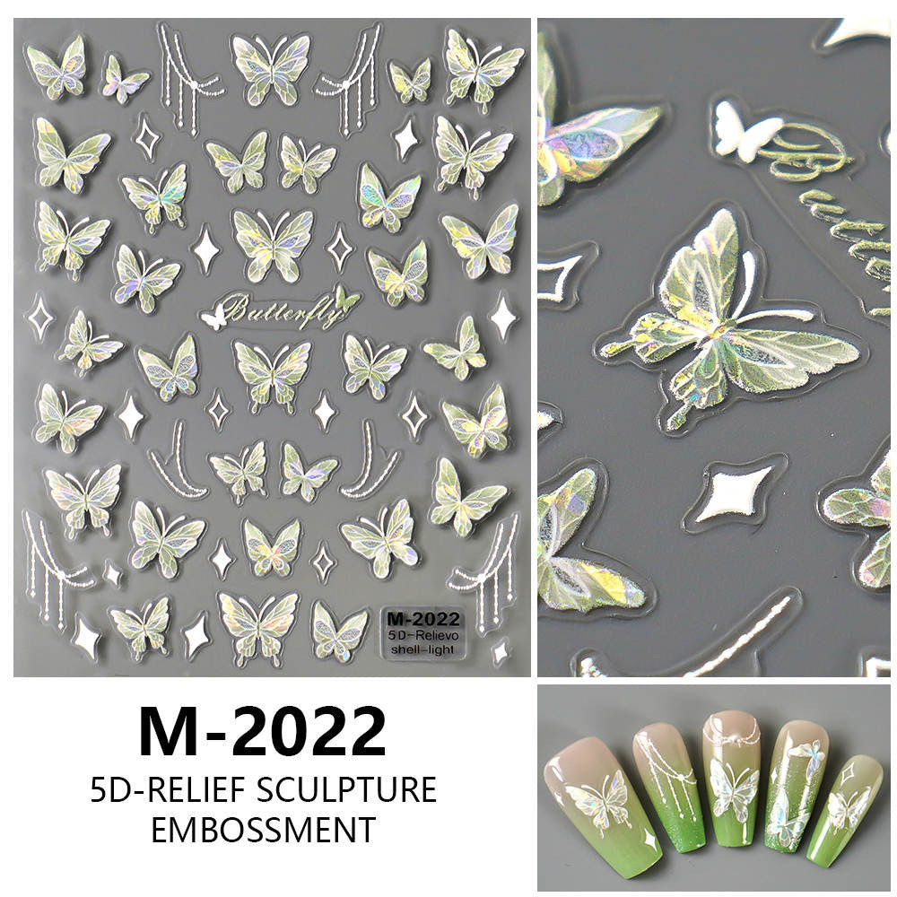 Nail Sticker 5D Butterfly M2022 Beyond Beauty Page