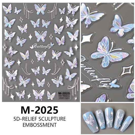 Nail Sticker 5D Butterfly M2025 Beyond Beauty Page